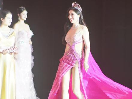 王佳沫🏆 世界中华小姐颁奖现场#视觉盛宴 #选美比赛