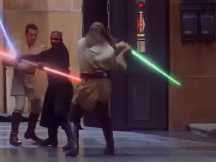 光剑的不同颜色被赋予了深刻的含义。#星球大战 #科幻#科幻电影