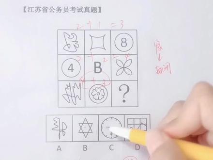 图形推理九宫格做题一定要小心哦#2020公考 #图形推理 #公务员考试 @DOU+小助手 @抖音小助手