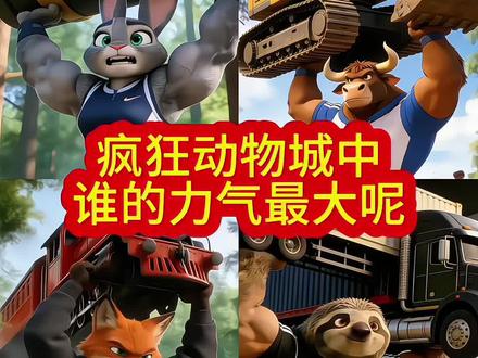 疯狂动物城大力士争霸赛🔥
当尼克、朱迪、牛局长和闪电都变成肌肉猛男,谁才是真正的“举火车之王”?
从蒸汽火车到地铁列车,每个角色都在秀出惊人力量,连平时慢吞吞的树懒都能轻松扛起车厢!这波反差感直接拉满,你觉得谁的力气最大?
#疯狂动物城 #大力士挑战 #反差感拉满 #动画角色二创 #谁是大力士