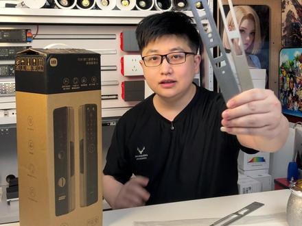智能门锁装不上?40秒教你安装智能门锁!导向片测量技巧! #智能锁 #智能门锁 #小米智能门锁 #大有工具 #大有5768 @大有工具 泉峰