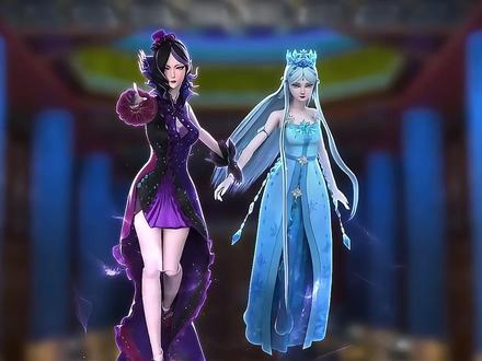 不用理她,我们走#毒娘娘毒夕绯 #冰公主 #叶罗丽x冰莲花