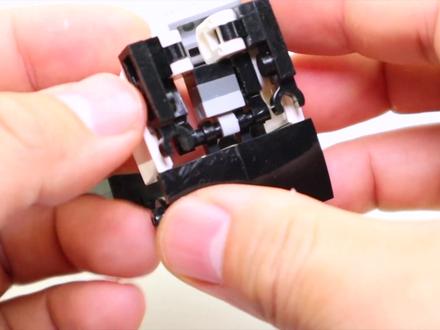 【鱼羊砖坊】乐高MOC教程|变形金刚电影 迷你霸天虎路障(警车)