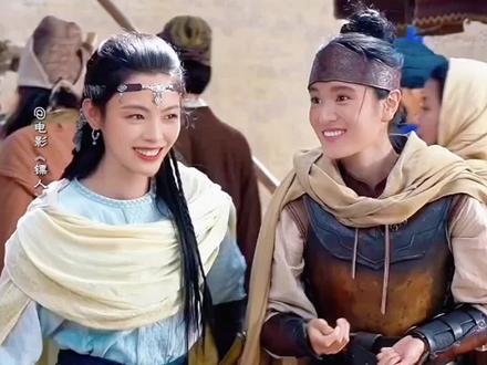 这一刻的阿育娅有点意气风发#镖人#陈丽君#阿育娅#春节电影