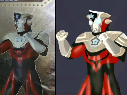 今天画这个,看着满满安全感的力量型英雄,泰塔斯奥特曼