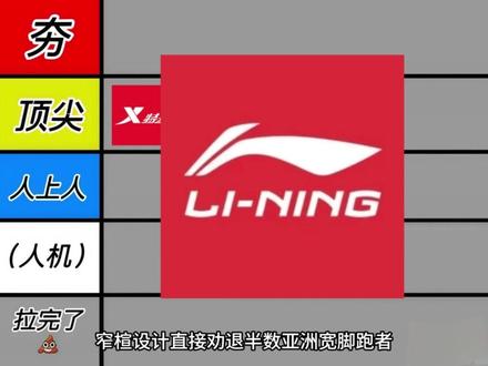 今天锐评一下国产跑鞋品牌,从夯到拉一共五个等级! 我会根据舒适度,用户口碑、性价比做出评价!#跑鞋 #运动鞋 #从夯到拉 #李宁 #安踏