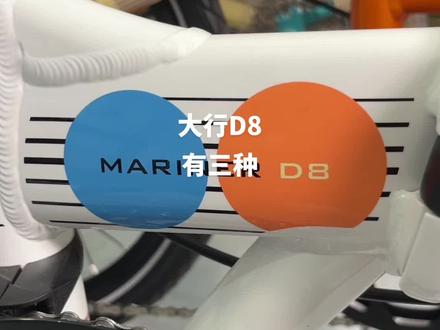 大行有三个车型都叫D8#自行车 #自行车推荐 #大行折叠车