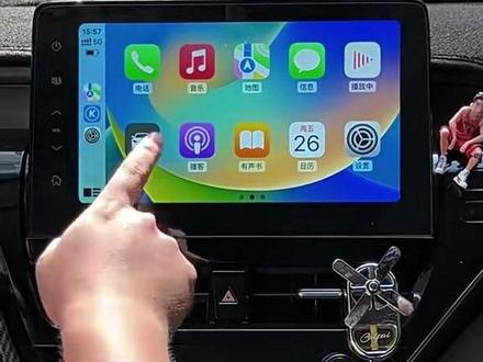 21-22-23凯美瑞A导航B导航不拆机安装无线carplay#凯美瑞2021款 #凯美瑞a导航