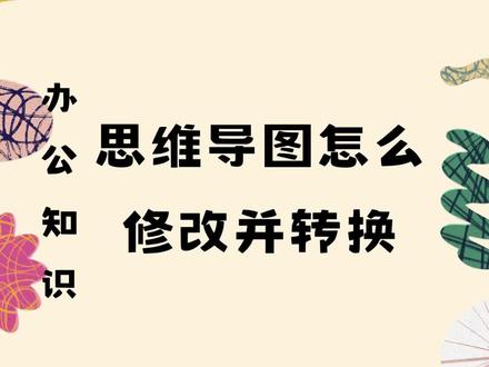 别人发来的有理数思维导图怎么修改并转成PDF格式?#思维导图修改 #思维导图转PDF