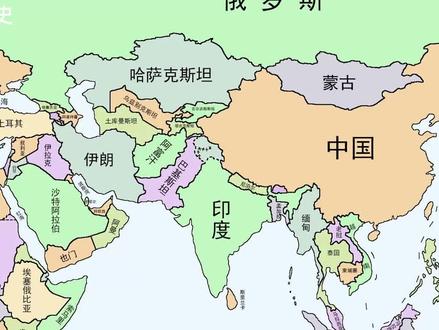 世界10大国家盘点!哪个大洲最多?俄罗斯一骑绝尘 #面积 #中国 #俄罗斯 #美国 #加拿大 #印度