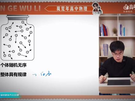 抖音高考百日百课|高考物理: 别再瞎刷题了!分子速率分布规律就这几句,期中期末高考必考,看懂直接秒选!#分子速率分布 #2026高考 #抖音精选高考应援联盟 #抖音高考百日百课 @抖音校园 @抖音精选官方账号