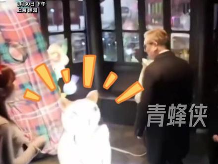 笑得合不拢嘴!斯塔默抵沪直奔豫园赏花灯买蝴蝶酥,偶遇“英国首席捕鼠官”#热点 #斯塔默 #猫咪 #豫园