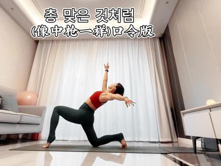 총 맞은 것처럼 (像中枪一样)内观流完整口令版🌻🌻
偶然在小红书刷到的一个小哥哥的口令,是不是很奈斯😻😻
#瑜伽 #口令教学 #核心力量 #内观流 #音乐流