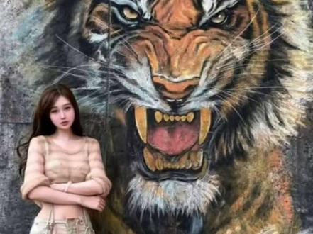 明明可以靠颜值吃饭,可她偏偏那么有才华 #画画 #耿婷poppy #非遗文化 #绘画 #艺术