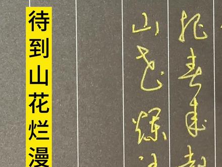 毛泽东的《卜算子·咏梅》#硬笔书法 #习字修身 #中华好诗词