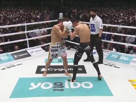 野入正明加时赛判定输给海人,武尊VS天心马上上演#格斗 #武尊vs那须川天心