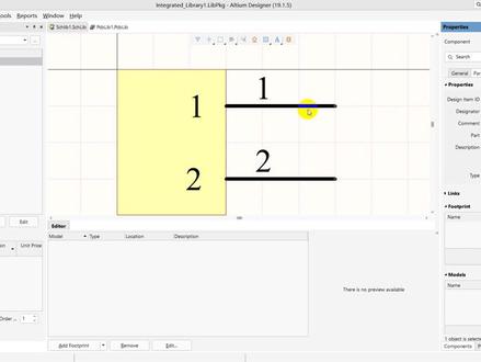 初学者AD19绘制元件库元件和PCB封装