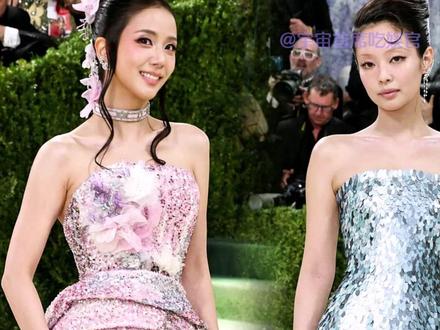 BLACKPINK时尚统治力的权威性无需多言 #BLACKPINK #metgala #BLACKPINK全员亮相红毯 #blackpink合体 #blackpink的时尚影响力