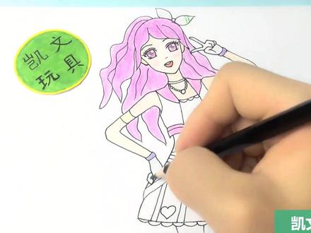 菲梦少女之可爱的乔可星简笔画,画法详细简单漂亮