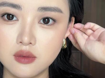 方圆脸+地母系妆容超大气适配度满分,很详细的化妆干货快来学#新手化妆教程#地母系#方圆脸#春汀粉饼