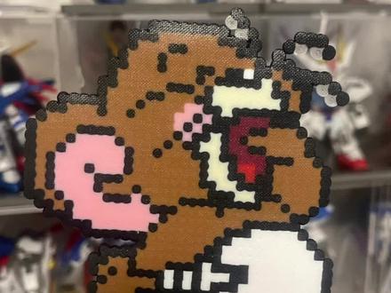 #拼豆 #手作diy #拼豆图纸 潮玩社拼豆三十七天 今天来个杰瑞跟汤姆凑一对#猫和老鼠 #原创