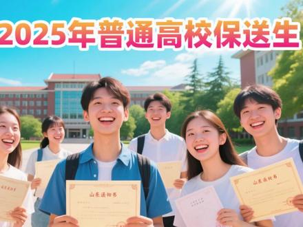 #热点话题#高考保送#高考学子保送好消息:近日省考试院公布了《关于办理山东省2025年普通高校招收部分保送生录取手续等相关工作的通知》,核心要点如下:保送资格条件。保送生分中学生学科奥林匹克竞赛国家集训队成员;或济南外国语学校推荐的优秀学生;录取流程关键步骤。一是报名与考核。保送生需完成山东省2025年高考报名及体检;向高校提出申请并通过综合考核;二是公示与确认。高校公示拟录取名单后,考生需登录省考试院官网下载《确认书》,选择一所高校并提交审核;多校拟录取者仅能确认1所,否则后果自负;三是审核与录取。省考试院审核确认后,名单将在教育部“阳光高考平台”及省考试院官网公示。已确认保送的考生不得再参加2025年全国统一高考及录取。工作要求与限制。一是严禁违规操作。外语类保送生不得被调整至非外语类专业;中学不得强制分配考生报考高校或干涉志愿选择。二是违规处理。对提供虚假材料或违规推荐的中学、考生,将依法依规严肃追责。最后海翔教育预祝高考保送考生金榜题名成功上岸!