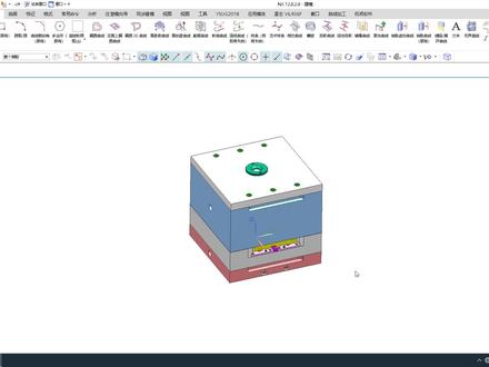 NX12.0-鼠标滚轮放大缩小方向设置方法#注塑模具