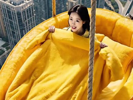 快来领取你的十二星座专属水果吊床挑战! #十二星座 #吊床 #解压 #asmr #ai