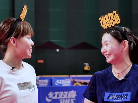 #WTT球员旁敲侧击 挑战——#陈幸同 VS #何卓佳 #乒乓球 @DOU+小助手