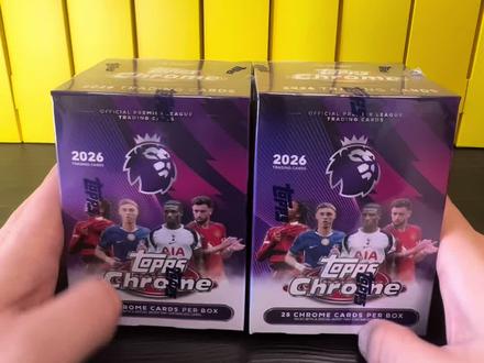2026Topps Chrome 英超首拆
@Topps收藏卡 @优卡赏UCardShare
#球星卡 #球星卡拆卡 #拆卡日常 #球星卡直播 #球星卡收藏