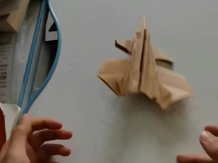 小朋友详细地教你折j20战机,手残党再也不怕学不会了!#动手能力 #手工制作 #儿童手工