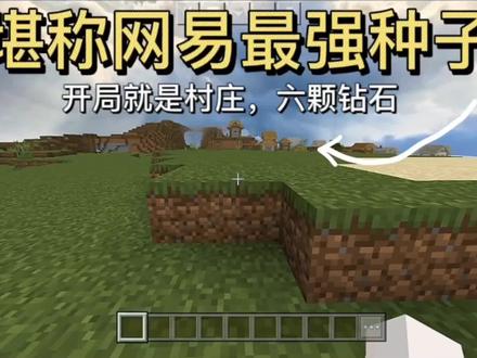 【我的世界】网易超好用的神种,开局就是六颗钻石!