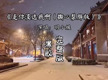 是你没等我啊 明小媛(完整版)