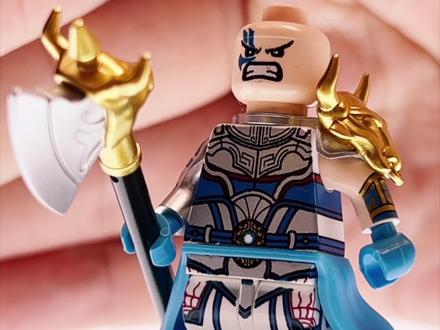 三国积木人仔拼搭,典韦 #积木 #玩具 #三国