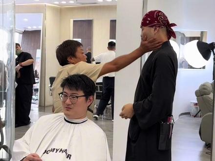 顾客很满意 阿姨就放心了 #domyhair #保洁阿姨