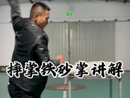 #八极拳 摔掌#铁砂掌 教学一起来看看吧#功夫