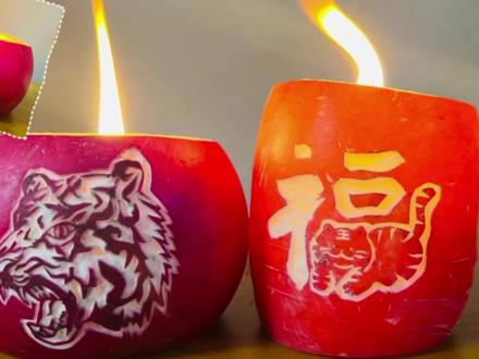 山东的元宵节,怎么少的了萝卜灯呢 #元宵快乐 #元宵节灯笼 #元宵佳节#山东习俗