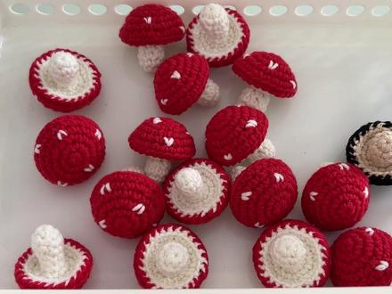 一个网友想学的,我拍了 新手友好,很少的剪辑和加速#手工diy #玩毛线 #蘑菇 #钩织 #钩织教程