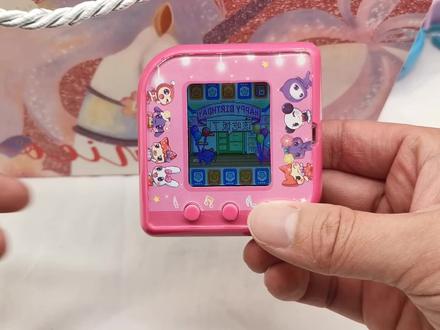 中文款彩屏电子宠物机方糖宠物机玩法介绍非常有趣的虚拟宠物世界 #电子宠物 #少女心玩具 #童年玩具 #童年