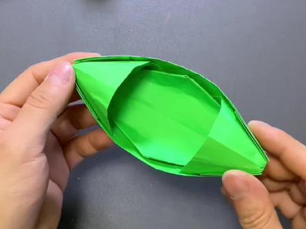 小时候的乌篷船,你还记得怎么折吗#折纸 #手工diy #乌篷船