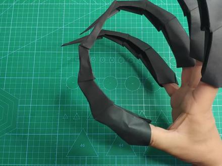 儿时的经典游戏道具魔爪 童年的回忆 简单有趣好玩折纸教程 #魔爪 #万圣节 #折纸教程 #手工制作