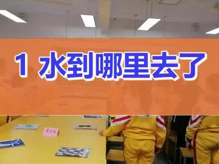 1 水到哪里去了-三等奖_(小学科学(教科版(新))_三年级上册)#优质课#获奖课