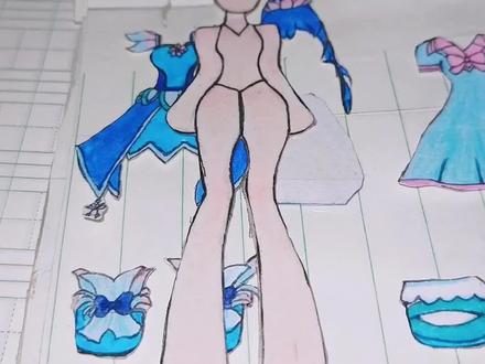 纸片人合集,想看我画什么在评论区投稿哦#上热门