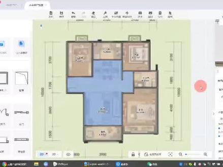 怎么给一个空间命名2个不同的名称呢,用平面布置来实现吧#酷家乐 #效果图 #全屋定制 #画图
