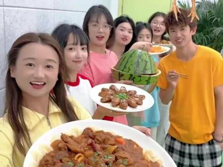 羊公子太有口福了 #办公室日常 #美食