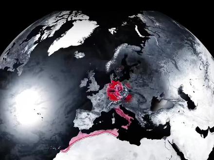 高堡奇人全球战争动画地图#德国 #日本