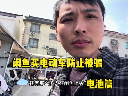 闲鱼买九号电动车如何防止被骗?电池篇