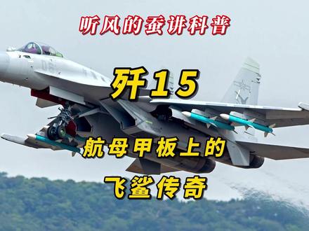 歼15航母甲板上的飞鲨传奇 #热点 #军事 #科普