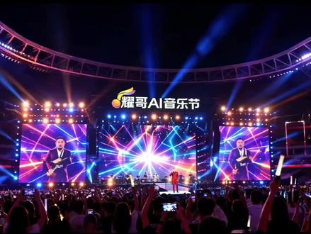 当华强卖瓜遇上了演唱会会发生什么,3步教你用AI制作,这套方法演唱会、脱口秀、MV都能搞定#AI演唱会#华强买瓜 #AI教程#一站式AI创作工作台#即梦AI