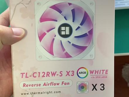 反叶风扇很少有人用吧,海景房机主可以考虑#电脑 #diy电脑 #卖电脑 #组装电脑